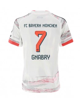 Zenske Futbalové oblečenie Bayern Munich Serge Gnabry #7 2025-26 Krátky Rukáv - Preč